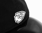 Kšiltovka New Era 39THIRTY NFL22 Sideline Kansas City Chiefs Black / White