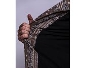 Bunda Karl Kani OG Hooded Corduroy Paisley Puffer Jacket dark taupe/ b/w