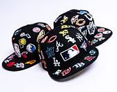 Kšiltovka New Era 59FIFTY MLB All-Over-Patch MLB League Black