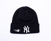 Kulich NEW ERA MLB Essential Cuff Knit New York Yankees Black / Optic White