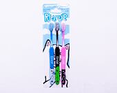 Set zubních kartáčků Rip & Dip RIPNDIP Characters Toothbrush 3 Pack Multi