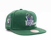 Kšiltovka Mitchell & Ness JERSEY LOVE SNAPBACK HWC MILWAUKEE BUCKS Green
