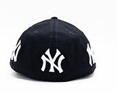 Kšiltovka New Era 59FIFTY MLB All over Logo LP Low Profile New York Yankees Navy