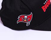 Kšiltovka New Era 9FIFTY Stretch-Snap NFL Team Wordmark Tampa Bay Buccaneers Black