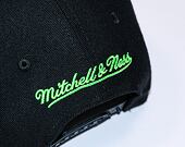 Kšiltovka Mitchell & Ness HWC Slime Drip Classic Red Miami Heat Black