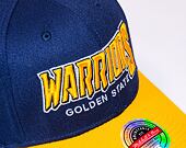 Kšiltovka Mitchell & Ness SHREDDER STRETCH SNAPBACK HWC Golden State Warriors Blue
