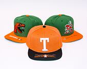 Kšiltovka Mitchell & Ness LOGO BILL SNAPBACK University Of Texas At Austin Orange / Black
