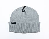 Kulich Upfront PATCH Rib Beanie Lt Grey Melange