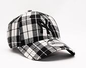 Kšiltovka New Era 9FORTY MLB Plaid  New York Yankees Black