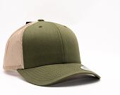 Kšiltovka Yupoong Retro Trucker 2-Tone Mossgreen / Khaki