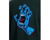 Triko Santa Cruz Screaming Hand Chest T-Shirt Cedar