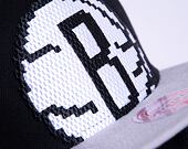 Kšiltovka Mitchell & Ness 8 BIT XL SNAPBACK BROOKLYN NETS Black