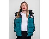 Dámská Bunda Karl Kani Retro Puffer Jacket dark green/black