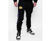 Tepláky New Era NBA Panel Joggerss Los Angeles Lakers Black/Purple