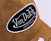 Kšiltovka Von Dutch Boston Trucker Imi Suede Brown/Black