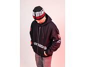 Mikina Wasted Paris Hoodie Zip 10 years - Black
