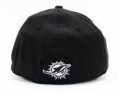 Kšiltovka New Era 39THIRTY NFL22 Sideline Miami Dolphins Black / White