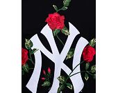 Triko New Era MLB Floral Graphic Flowers Oversized Tee New York Yankees Black / Optic White