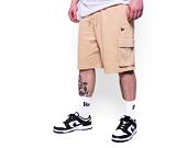 Kraťasy New Era Essentials Cargo Shorts Oat Milk / Black