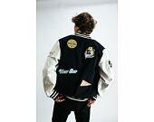 Bunda New Era Heritage Patch Varsity Jacket Navy / Off White
