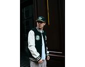 Bunda New Era Heritage Varsity Jacket Oakland Athletics Dark Green / Off White