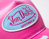 Kšiltovka Von Dutch Trucker Cary Satin Pink/Sand