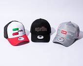 Kšiltovka New Era 9FORTY A-Frame Trucker Fw Poly Camo Aprilia Gray
