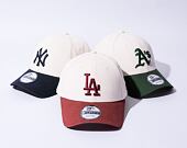 Kšiltovka New Era 9FORTY MLB Los Angeles Dodgers Light Cream / Cardinal