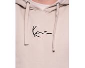 Mikina Karl Kani Small Signature Essential Hoodie light sand