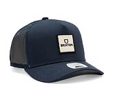 Kšiltovka Brixton Alpha Block X C MP Mesh Cap Washed Navy