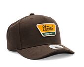 Kšiltovka Brixton Linwood C MP Snapback Dark Earth