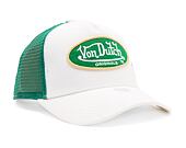 Kšiltovka Von Dutch Trucker Boston White/Green