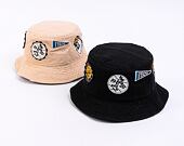 Klobouk New Era Heritage All Over Patch Bucket Black