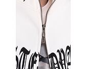 Mikina Wasted Paris Hoodie Full Zip Sick White