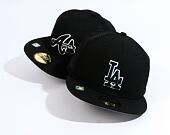 Kšiltovka New Era 59FIFTY MLB "Batting Practice" Los Angeles Dodgers Black