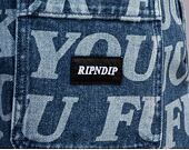 Kraťasy RIP N DIP Fuckin Fuck Denim Shorts Medium Wash