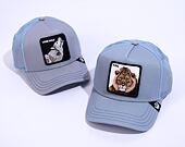 Kšiltovka Goorin - The King Lion Trucker - Slate Blue