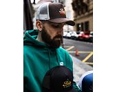 Kšiltovka Brixton Earlston X C MP Trucker Hat Dark Earth / Off White