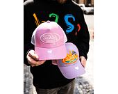 Kšiltovka Von Dutch Trucker Ody Imi Patent Pink/White