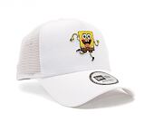 Kšiltovka New Era 9FORTY A-Frame Trucker Nickelodeon Spongebob White / Yellow