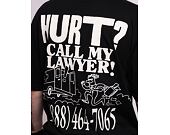 Triko Market Call My Lawyer T-Shirt Washed Black
