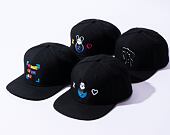 Kšiltovka RATAJ Hey Mickey Black / Purple Snapback