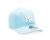 Dětská Kšiltovka New Era 9FORTY Kids MLB League Essential New York Yankees Pastel Blue / White