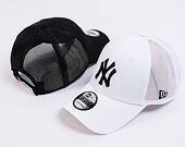 Kšiltovka New Era 9FORTY Trucker MLB Home Field New York Yankees White / Black