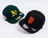 Kšiltovka New Era 9FIFTY MLB Coops Side Patch Retro Crown San Francisco Giants Black / Orange