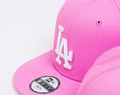 Kšiltovka New Era 9FIFTY MLB League Essential Los Angeles Dodgers Wild Rose Pink / White