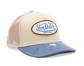 Kšiltovka Von Dutch Trucker Boston Sand/Sand