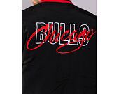 Bunda New Era Script Bomber Chicago Bulls Black / Red
