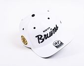 Kšiltovka '47 Brand NHL Boston Bruins Crosstown Pop CAPTAIN White