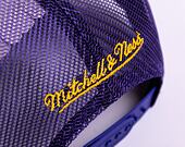 Kšiltovka Mitchell & Ness NBA Billboard Trucker Snapback Los Angeles Lakers Purple